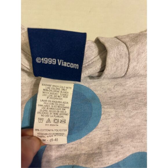 Vintage 1999 Viacom Blues Clues & Friends Kids Tshirt Sz M 5-6 - Picture 4 of 8